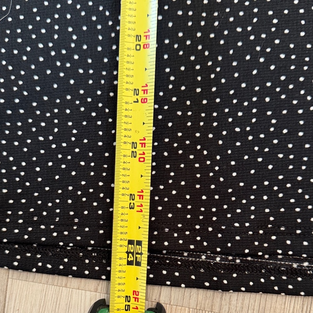 LC Lauren Conrad Black and White Polka‎ Dot Blouse - Picture 8 of 9